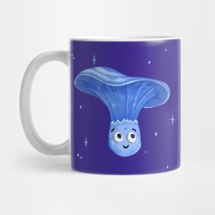 Blue Mushroom Indigo Milk Cap Mug